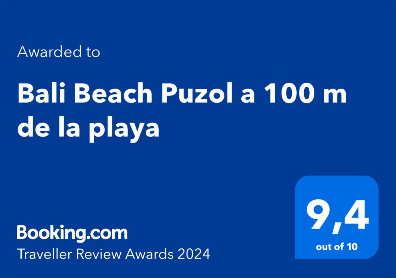 Bali Beach Puzol Relax Cerca De Valencia A 100 M De La Playa Con Ac Zewnętrze zdjęcie
